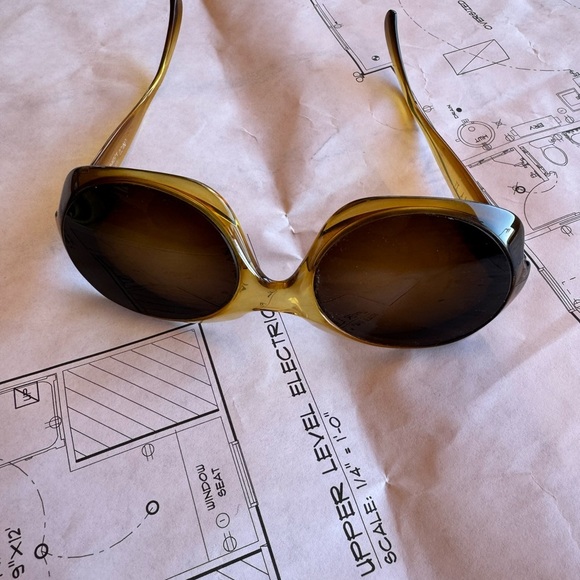 Vintage Givenchey II‎ Unico Australia Big Mod Sunglasses - Picture 1 of 7